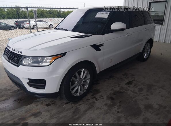 SALWG2KF0GA598395 2016 LAND ROVER RANGE ROVER SPORT White Առջևի ձախ երեք քառորդ տեսարան