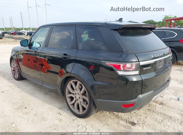 SALWG2KF2GA635091 2016 LAND ROVER RANGE ROVER SPORT Black Rear left