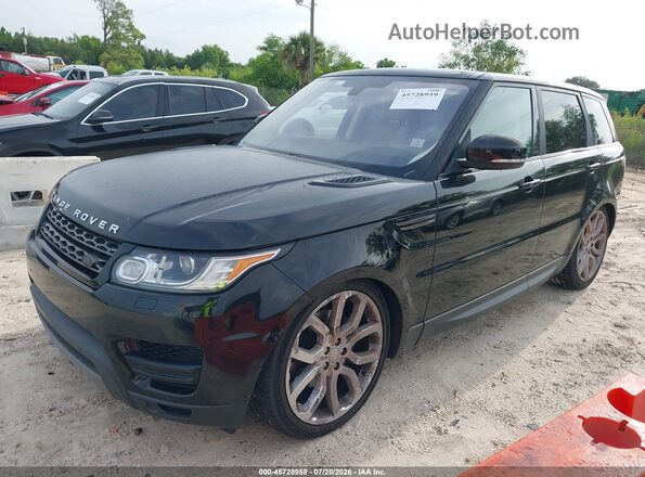 SALWG2KF2GA635091 2016 LAND ROVER RANGE ROVER SPORT Black Front left