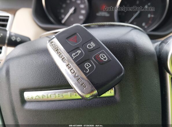 SALWG2KF2GA635091 2016 LAND ROVER RANGE ROVER SPORT Black Dashboard view