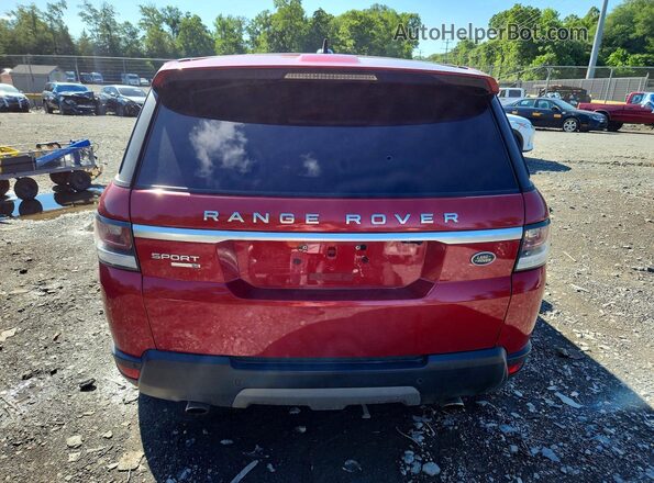 SALWG2PF0GA114928 2016 LAND ROVER RANGE Red Вид ззаду