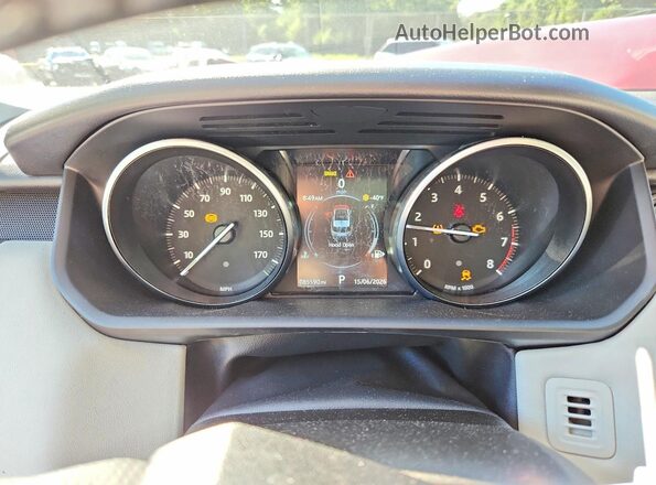 SALWG2PF0GA114928 2016 LAND ROVER RANGE Red Вид щитка приладів