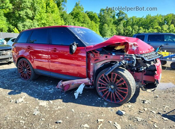 SALWG2PF0GA114928 2016 LAND ROVER RANGE Red Передня права чверть