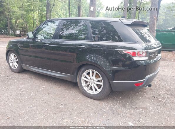 SALWG2PF1GA597541 2016 LAND ROVER RANGE ROVER SPORT Black უკანა მარცხენა