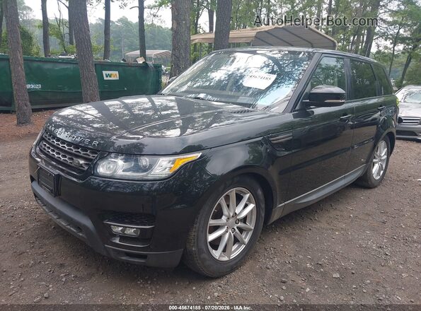 SALWG2PF1GA597541 2016 LAND ROVER RANGE ROVER SPORT Black წინა მარცხენა ხედი სამი მეოთხედიდან
