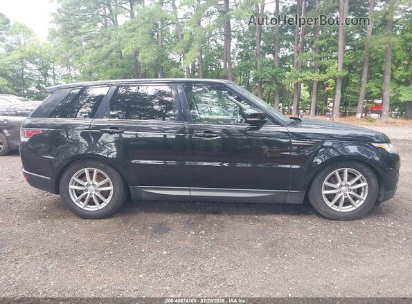 SALWG2PF1GA597541 2016 LAND ROVER RANGE ROVER SPORT Black უკანა სალონის ხედი