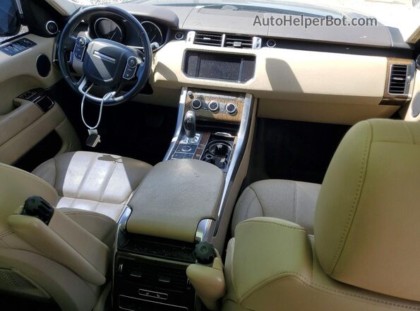 SALWG2PF1GA655793 2016 LAND ROVER RANGE Черный Вид панели приборов