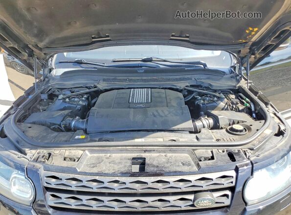 SALWG2PF1GA655793 2016 LAND ROVER RANGE Черный Вид задней части салона