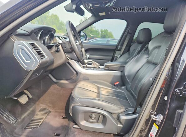 SALWG2PF4GA666691 2016 LAND ROVER RANGE Black Widok wnętrza z przodu