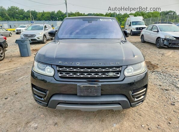 SALWG2PF4GA666691 2016 LAND ROVER RANGE Black Widok z przodu
