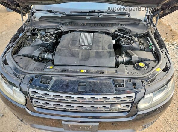 SALWG2PF4GA666691 2016 LAND ROVER RANGE Black Widok komory silnika