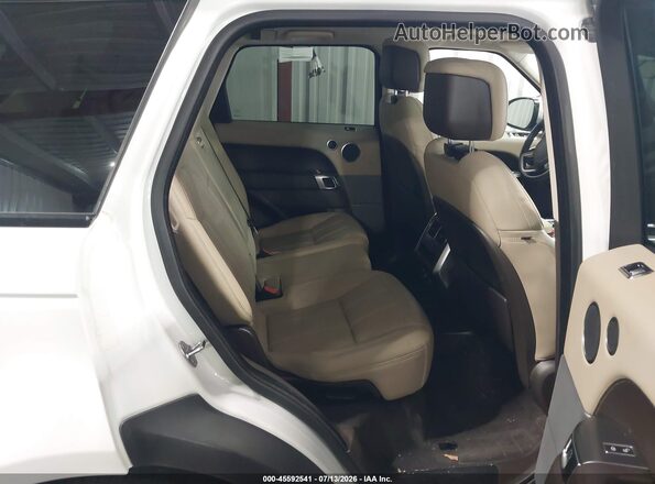 SALWG2RK6JA696681 2018 LAND ROVER RANGE ROVER SPORT White Widok naklejki z numerem VIN