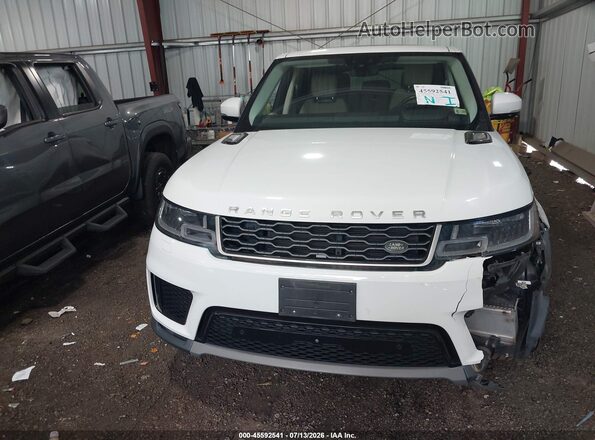 SALWG2RK6JA696681 2018 LAND ROVER RANGE ROVER SPORT White Widok zestawu wskaźników