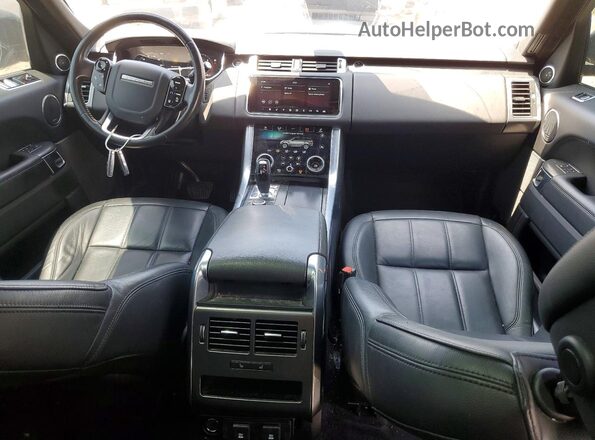 SALWG2RK6KA854308 2019 LAND ROVER RANGE Black Вид панелі приладів