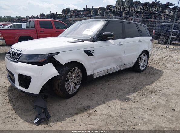 SALWG2RK9JA194389 2018 LAND ROVER RANGE ROVER SPORT Blue Vista tres cuartos delantera izquierda