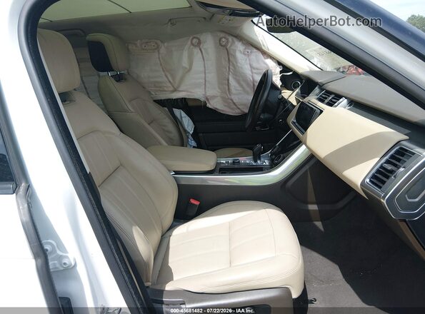SALWG2RK9JA194389 2018 LAND ROVER RANGE ROVER SPORT Blue Vista interior delantera