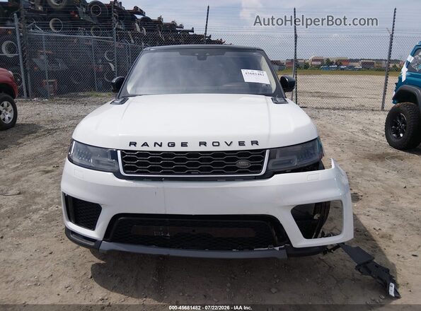 SALWG2RK9JA194389 2018 LAND ROVER RANGE ROVER SPORT Blue Vista del cuadro de instrumentos