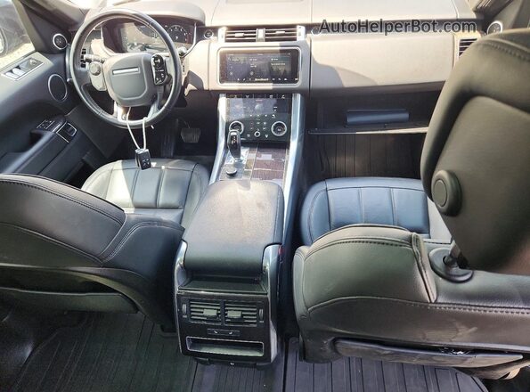 SALWG2RV0JA699862 2018 LAND ROVER RANGE Black Առջևի վահանակի տեսք