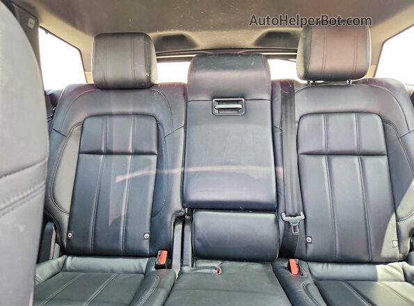 SALWG2RV0JA699862 2018 LAND ROVER RANGE Black Հետևի նստատեղերի տեսք