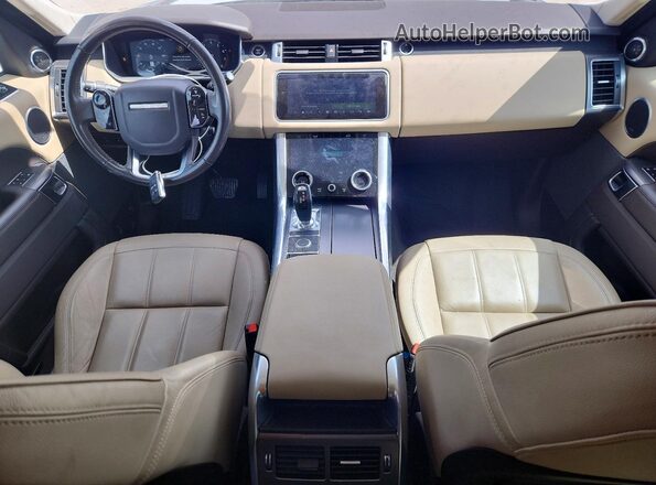 SALWG2RV1KA839208 2019 LAND ROVER RANGE White Vista del salpicadero