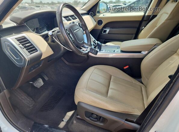 SALWG2RV1KA839208 2019 LAND ROVER RANGE White Vista interior delantera