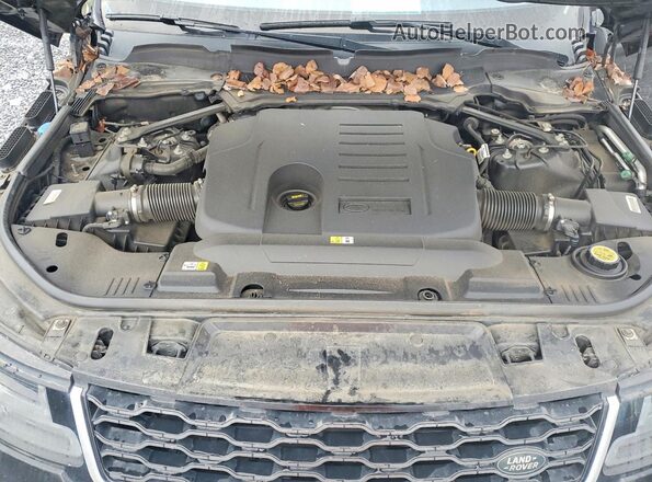 SALWG2SU0MA759838 2021 LAND ROVER RANGE Black Vista del compartimento del motor