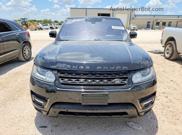 SALWG2VF1GA648801 2016 LAND ROVER RANGE Black Front view