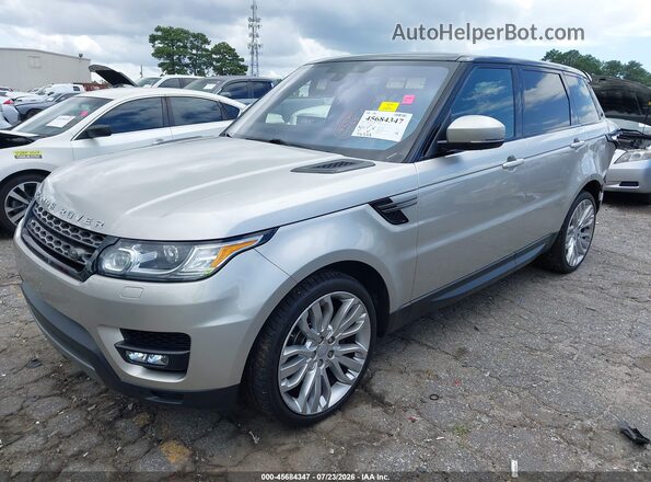 SALWG2VF3GA650842 2016 LAND ROVER RANGE ROVER SPORT Tan Առջևի ձախ երեք քառորդ տեսարան