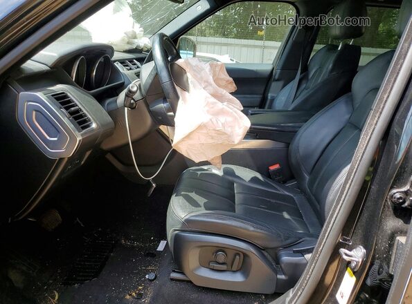 SALWG2VF4GA630891 2016 LAND ROVER RANGE Black Widok wnętrza z przodu