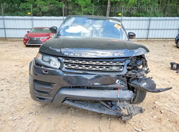 SALWG2VF4GA630891 2016 LAND ROVER RANGE Black Widok z przodu