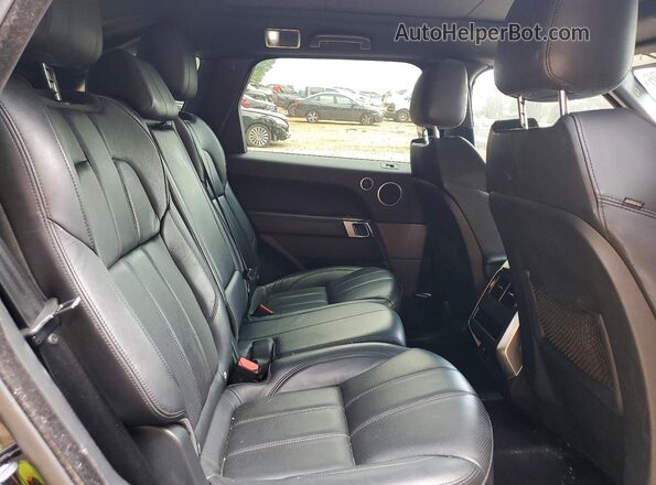 SALWG2VF4GA630891 2016 LAND ROVER RANGE Black Widok wnętrza z tyłu