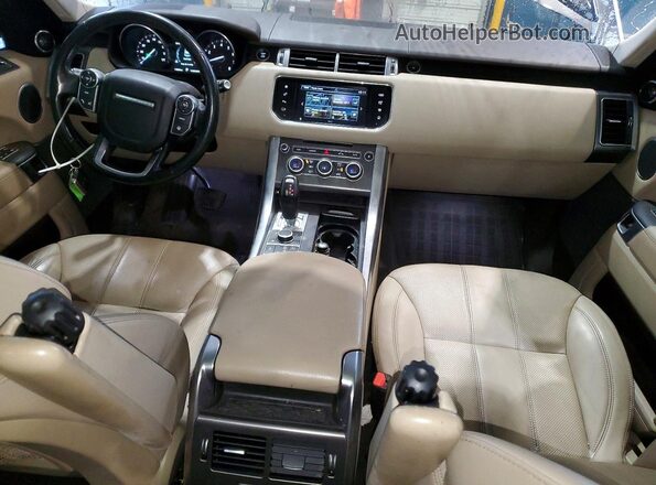 SALWG2VF9GA545013 2016 LAND ROVER RANGE Gray Вид панелі приладів