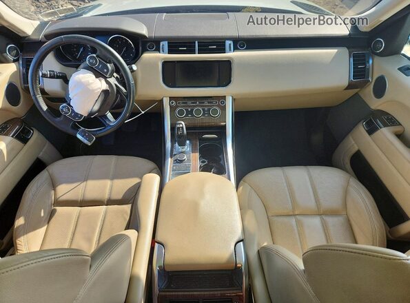 SALWG2VF9GA554973 2016 LAND ROVER RANGE White წინა პანელის ხედი