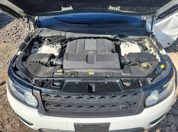 SALWG2VF9GA554973 2016 LAND ROVER RANGE White ძრავის განყოფილების ხედი