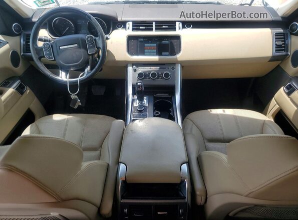 SALWG2VFXGA633794 2016 LAND ROVER RANGE White Вид панелі приладів
