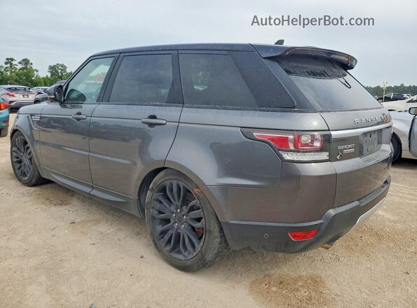 SALWR2EF0GA577438 2016 LAND ROVER RANGE Серый Задняя левая четверть