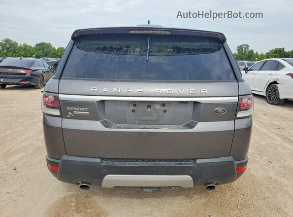 SALWR2EF0GA577438 2016 LAND ROVER RANGE Серый Вид сзади
