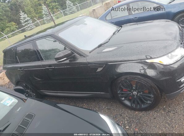 SALWR2EF1GA105510 2016 LAND ROVER RANGE ROVER SPORT Black Вид задньої частини салону