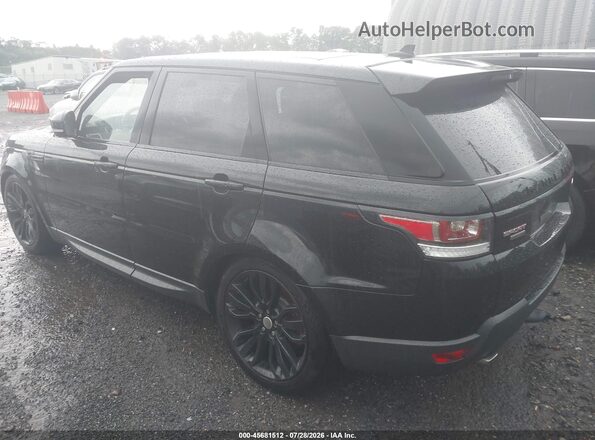 SALWR2EF1GA105510 2016 LAND ROVER RANGE ROVER SPORT Black Задня ліва чверть