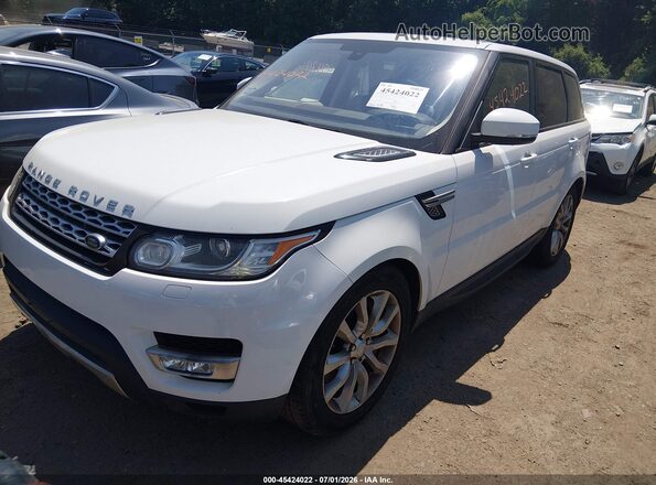 SALWR2EF1GA562799 2016 LAND ROVER RANGE ROVER SPORT White Vista tres cuartos delantera izquierda