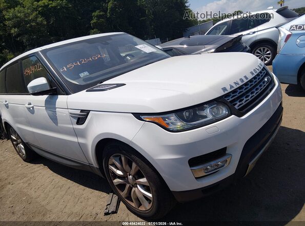 SALWR2EF1GA562799 2016 LAND ROVER RANGE ROVER SPORT White Vista interior trasera