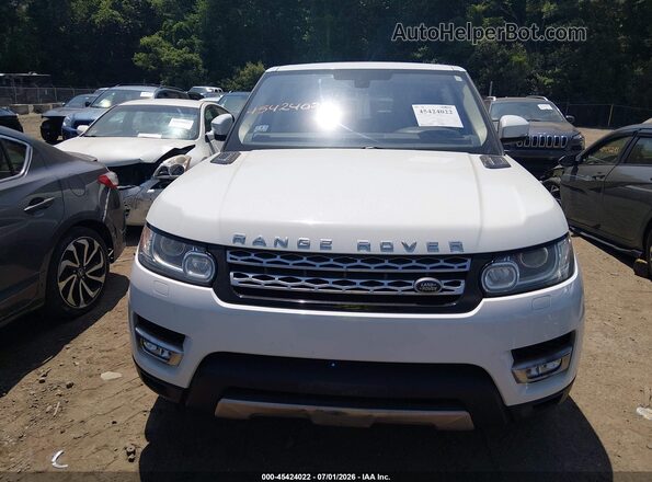 SALWR2EF1GA562799 2016 LAND ROVER RANGE ROVER SPORT White Vista del cuadro de instrumentos