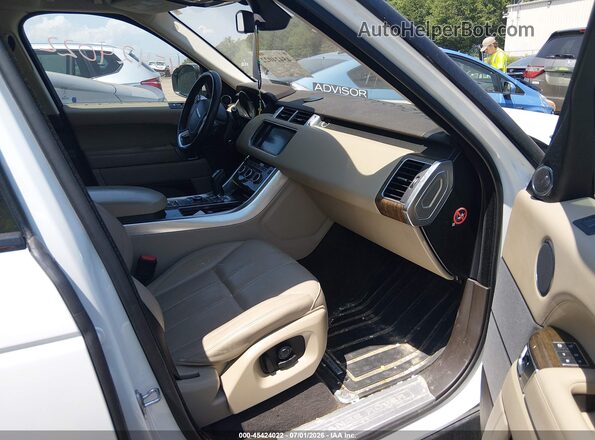 SALWR2EF1GA562799 2016 LAND ROVER RANGE ROVER SPORT White Vista interior delantera