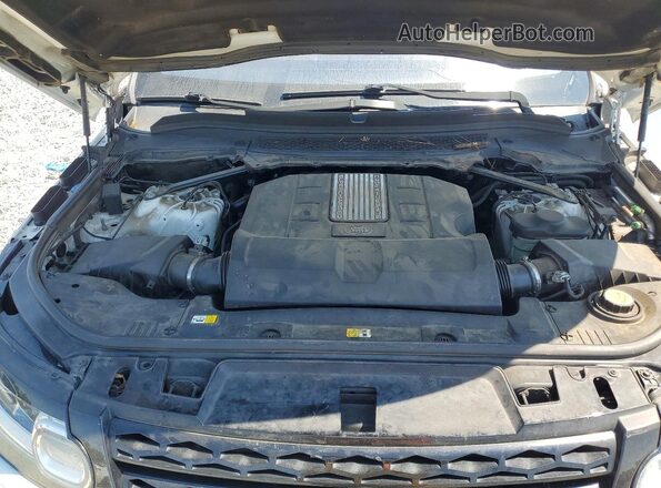 SALWR2EF2GA581734 2016 LAND ROVER RANGE White Widok komory silnika