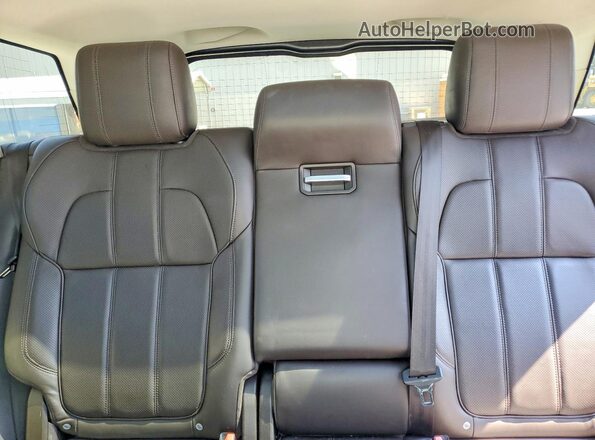 SALWR2EF2GA581734 2016 LAND ROVER RANGE White Widok tylnych siedzeń