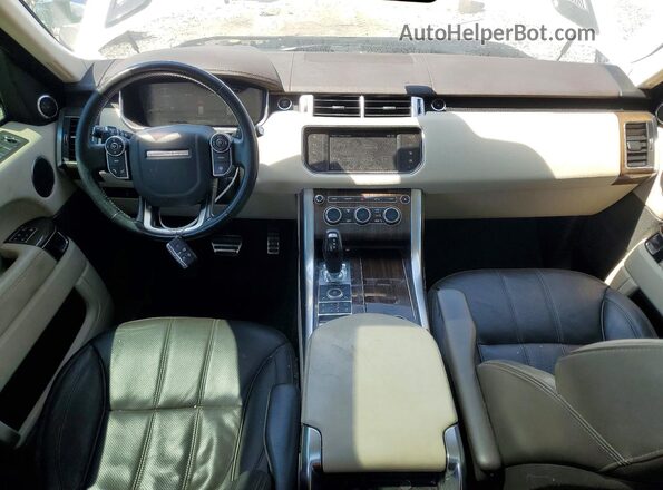 SALWR2EF2GA581734 2016 LAND ROVER RANGE White Widok deski rozdzielczej