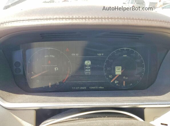 SALWR2EF2GA581734 2016 LAND ROVER RANGE White Widok zestawu wskaźników