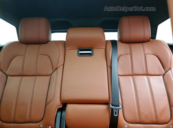 SALWR2EF4GA108417 2016 LAND ROVER RANGE Black უკანა სავარძლების ხედი