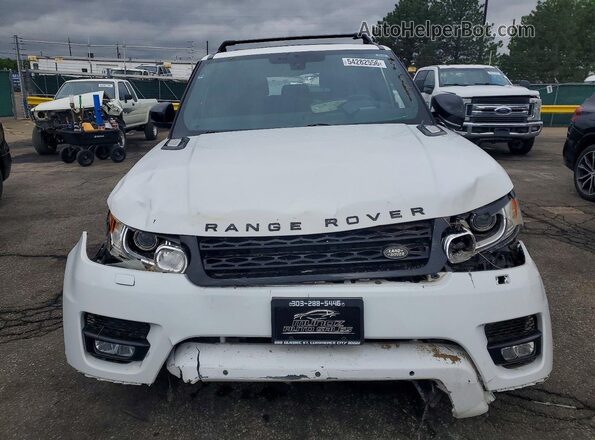 SALWR2EF7GA588033 2016 LAND ROVER RANGE White Vista frontal