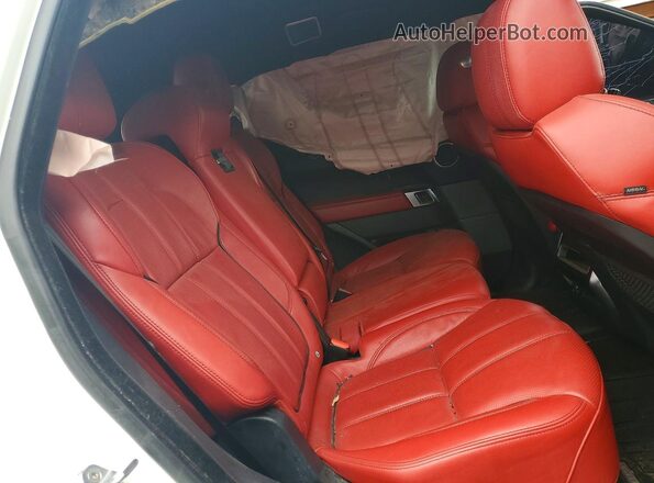 SALWR2EF7GA588033 2016 LAND ROVER RANGE White Vista interior trasera